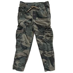 Wrangler Boys Green Camo Stretch Cargo Jogger Pants Size 7 – Gently Used